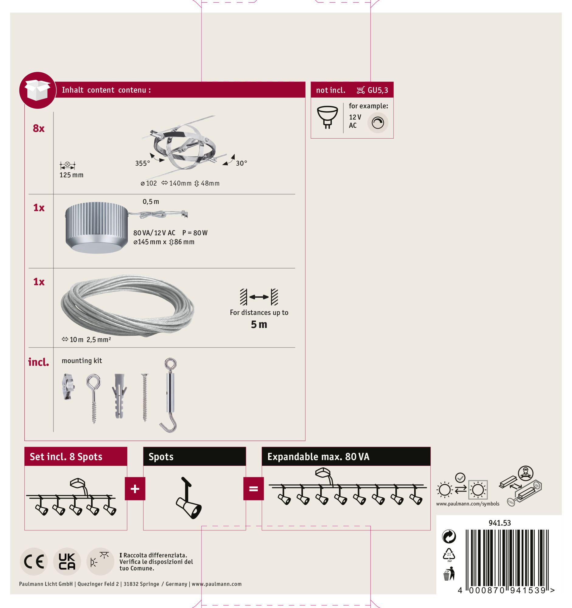 Fiche d'information produit avec composants d'éclairage. Comprend schémas, dimensions et spécifications techniques.