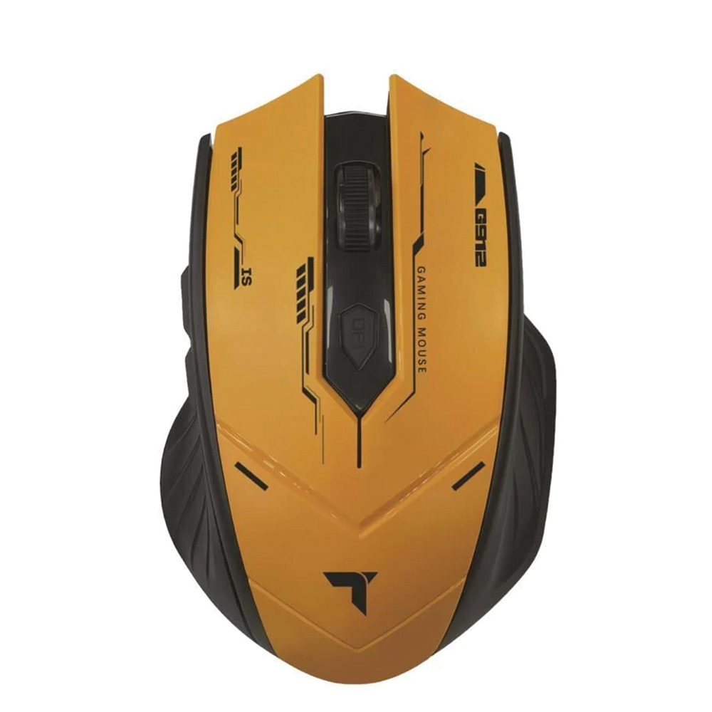 TORIMA TM-20 Çift Modlu Kablosuz Kablosuz Gaming Mouse Siyah-Sarı