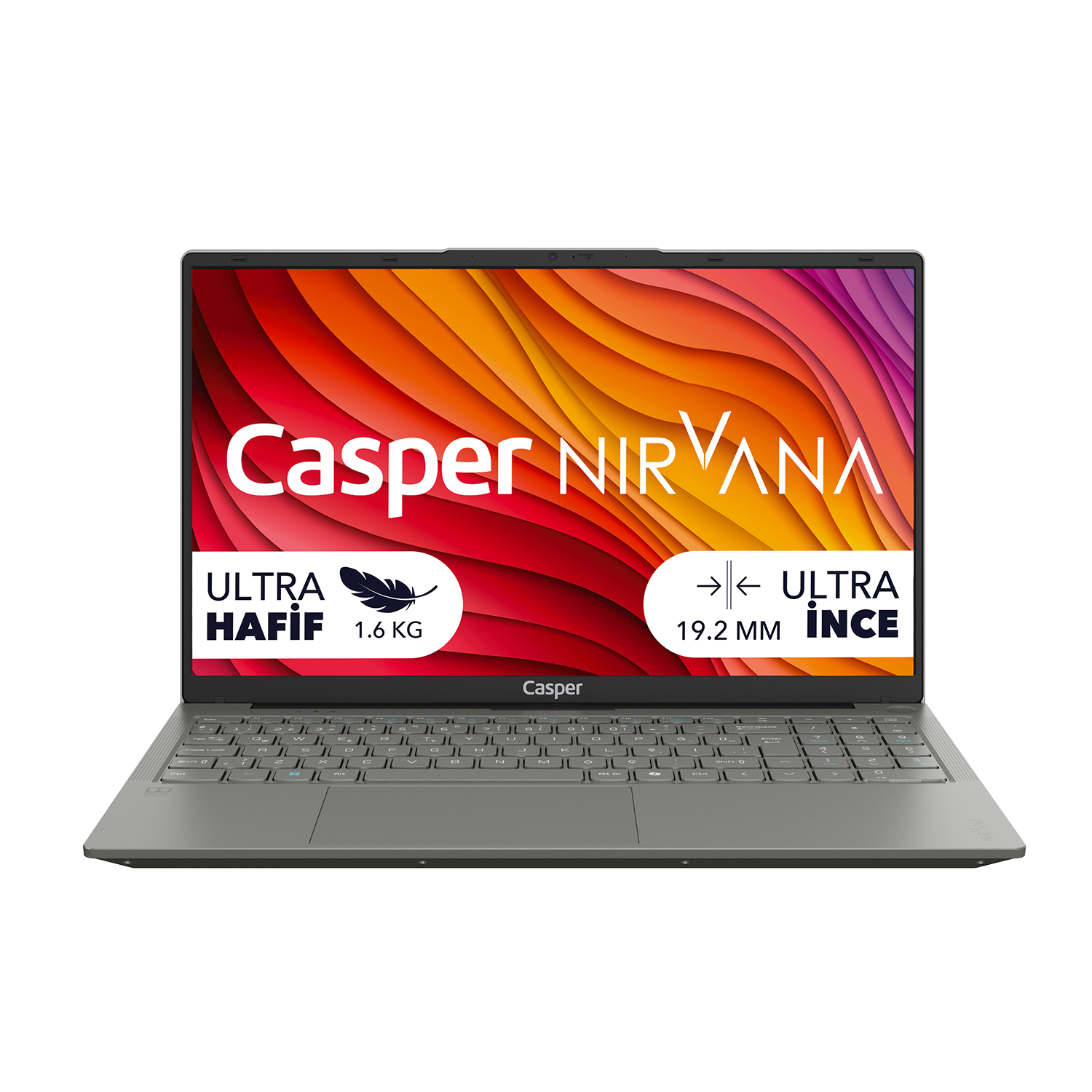 CASPER Nirvana X650 X650.1362-CX00X-G-F Intel Core™ i7-13620H 24 GB RAM 2 TB SSD 15,6 inç FreeDOS Laptop Gri