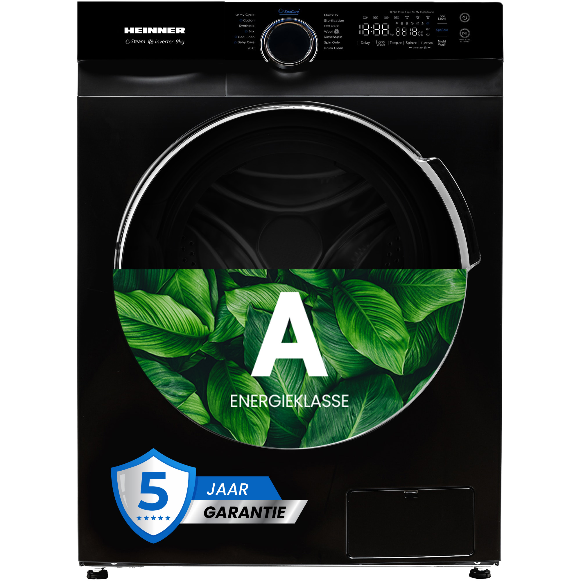 Hisense WFBL7014V wasmachine, 7 kg. en 1400 toeren