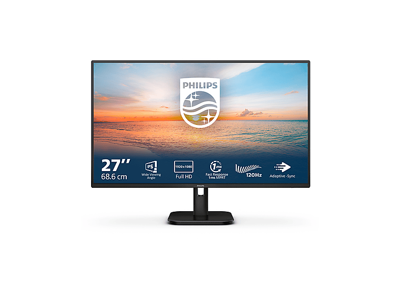 PHILIPS 27E1N1100A/01 27 inç Full-HD 4 ms 100 Hz Monitör Siyah