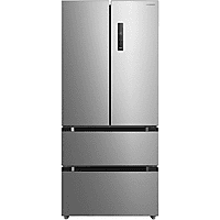 MediaMarkt HEINNER HCFD-M516INVXE++ - No Frost - French Door Amerikaanse Koelkast - Niet inbouwbaar - Breedte 83,3 cm - Hoogte 189 ... aanbieding