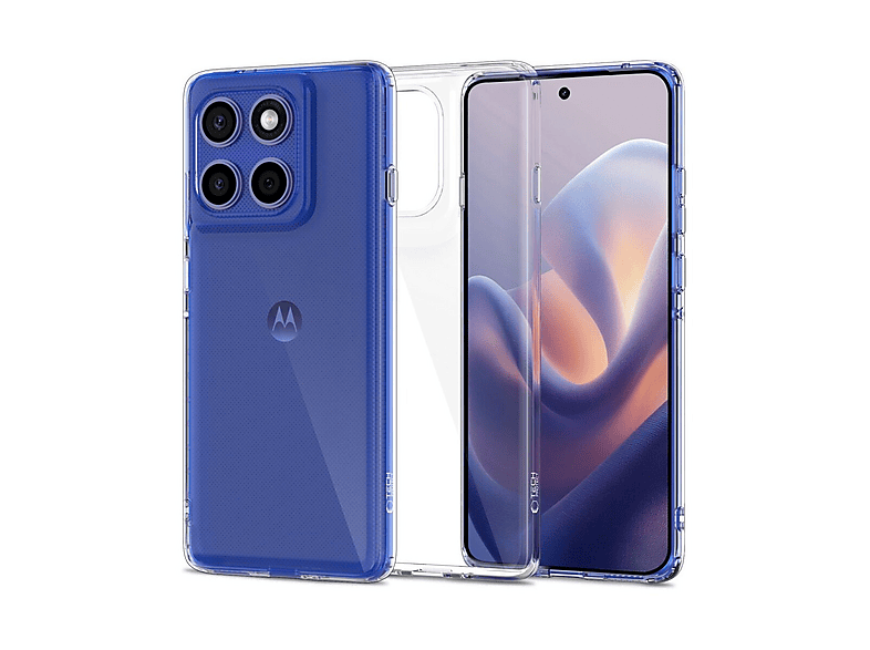 TECHPROTECT FlexAir Schutzhlle, Backcover, Motorola, Edge 60 Pro,  Transparent | MediaMarkt