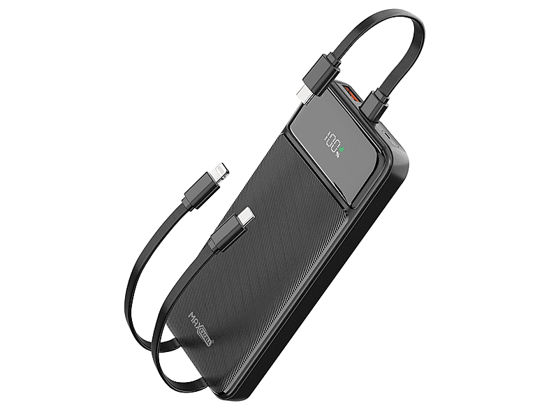 MAX EXCELL 870016 Powerbank 10000 mAh Schwarz | MediaMarkt
