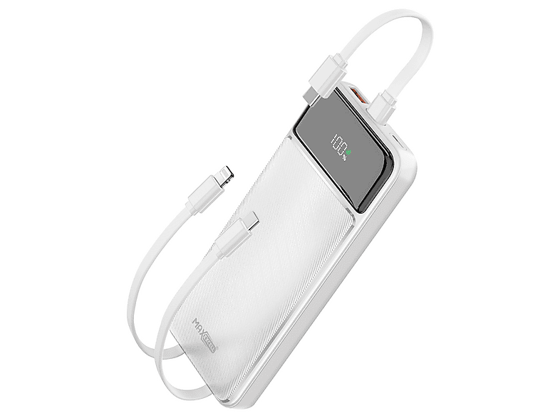 MAX EXCELL 870016 Powerbank 10000 mAh Weiß | SATURN