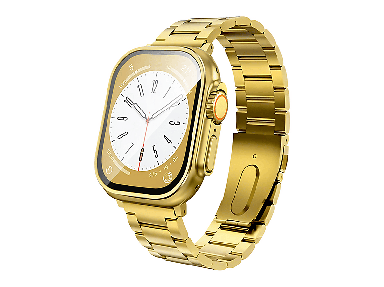 HOKO Y12 Smartwatch Edelstahl Edelstahl, Gelb