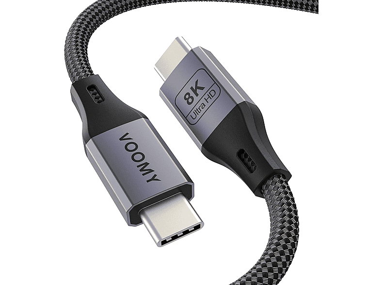 VOOMY 240W USB‑C – 20Gbps & 8K – Geflochten 1.8M USB 3.2. | MediaMarkt