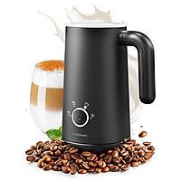 MediaMarkt VIVID GREEN VG001981 Elektrische melkopschuimer Matzwart aanbieding