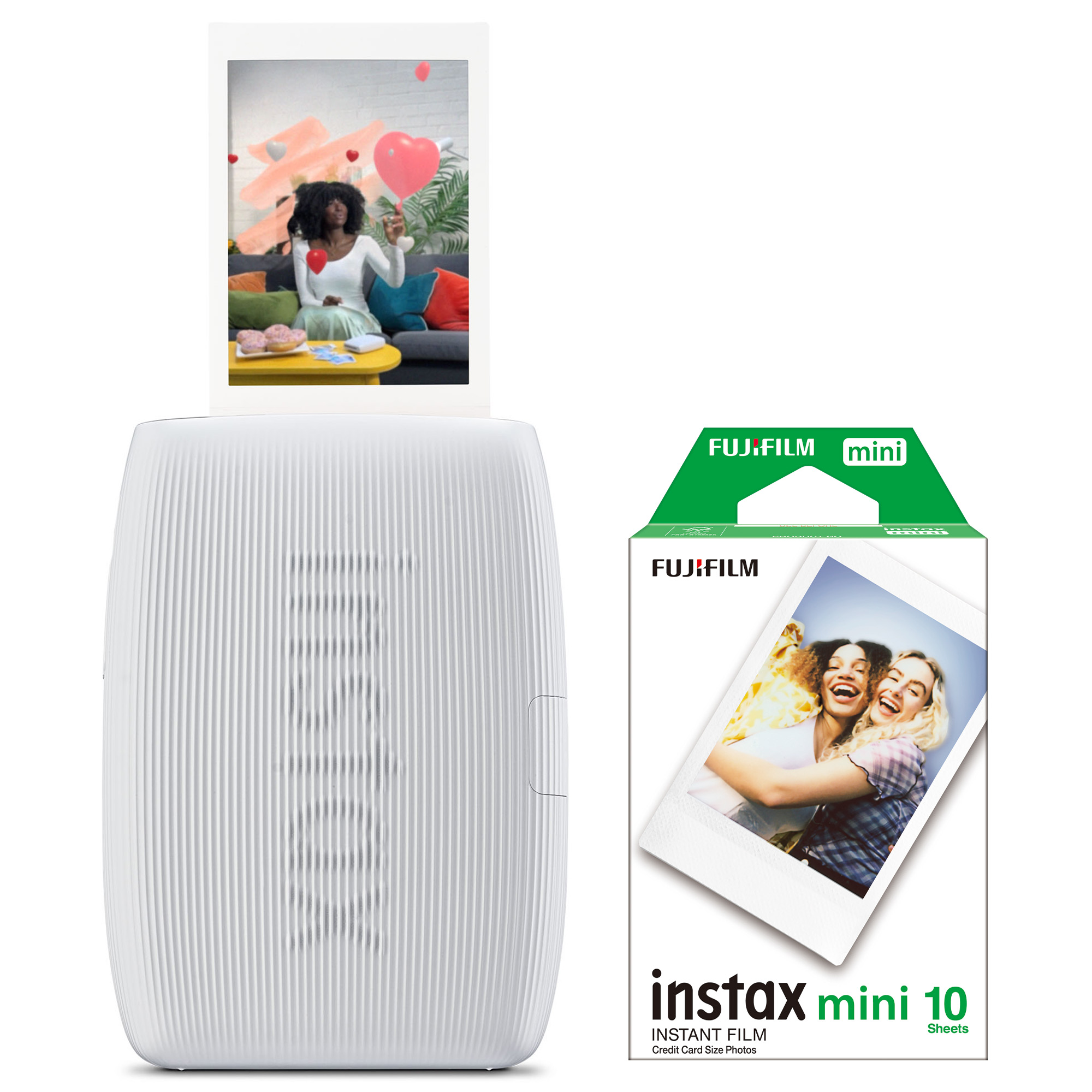 FUJIFILM Instax mini Link 3 Akıllı Telefon Yazıcısı ve 10'lu mini