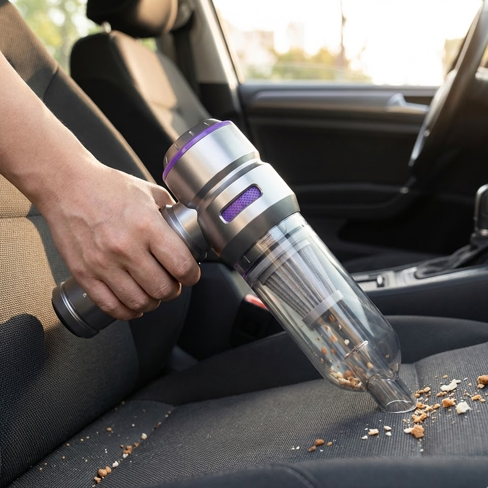 TORIMA HL-121 16.000PA Emiş Güçlü 4'ü 1 Arada Üflemeli Şarjlı Mini