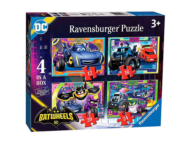 Ravensburger- Pack de 3 Puzzles Animaux Monde 49 pièces, 09330