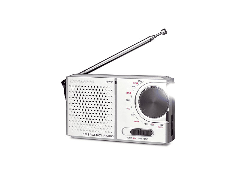 Radio portable - CALIBER HPG317R-B - AM FM piles cordon d'alimentation 221 x 97 x 125 mm Noir