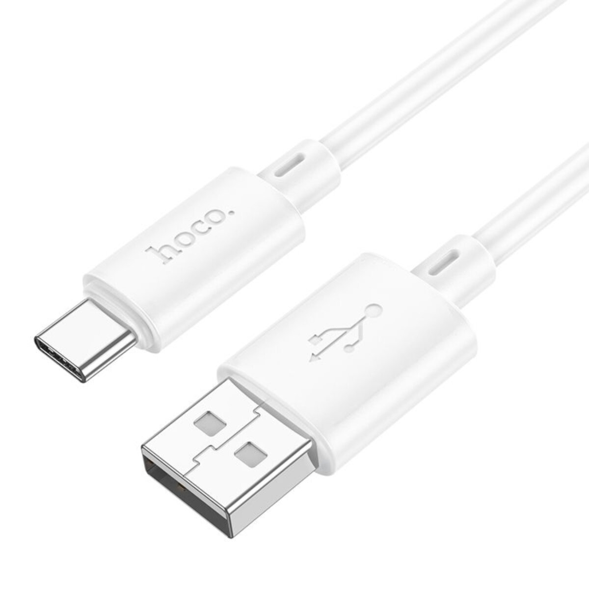 HOCO X88 Gratified USB to Type-C 1M Şarj Kablosu Beyaz