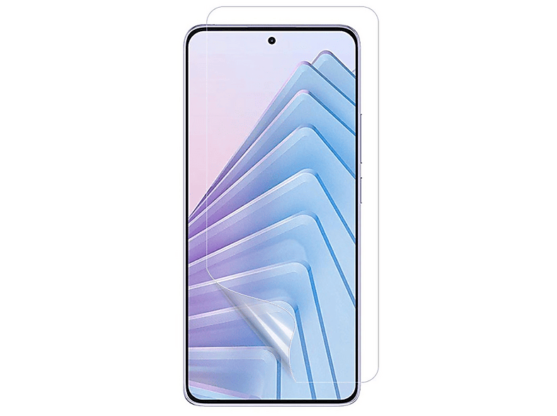 nvskvd Pellicola Protettiva Idrogel per Xiaomi Redmi 10 2022/Redmi 10, 3 Pezzi Pellicola Protettiva TPU per Trasparente HD Morbida Display ID Impronte Digitali(Non Vetro Temperato