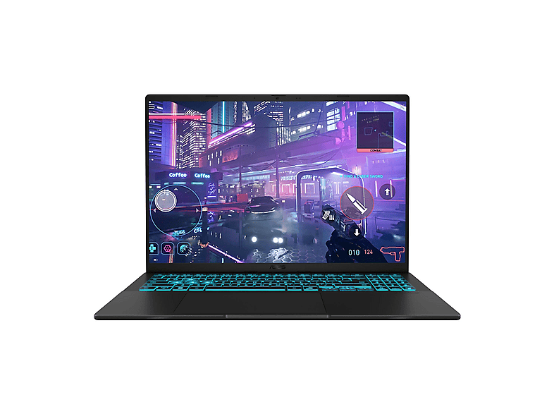 ASUS V16, Office 2024 Pro, Notebook, mit 16 Zoll Display, Intel® Core™ 5, 16 GB RAM, 2 TB SSD, NVIDIA GeForce RTX™ 5060, Matte Black, Windows 11 Pro