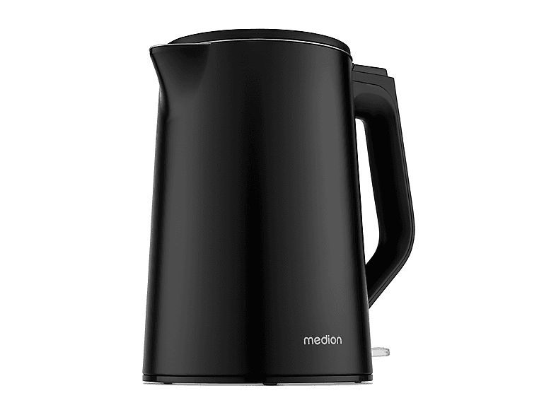MEDION MD12105 Wasserkocher, schwarz