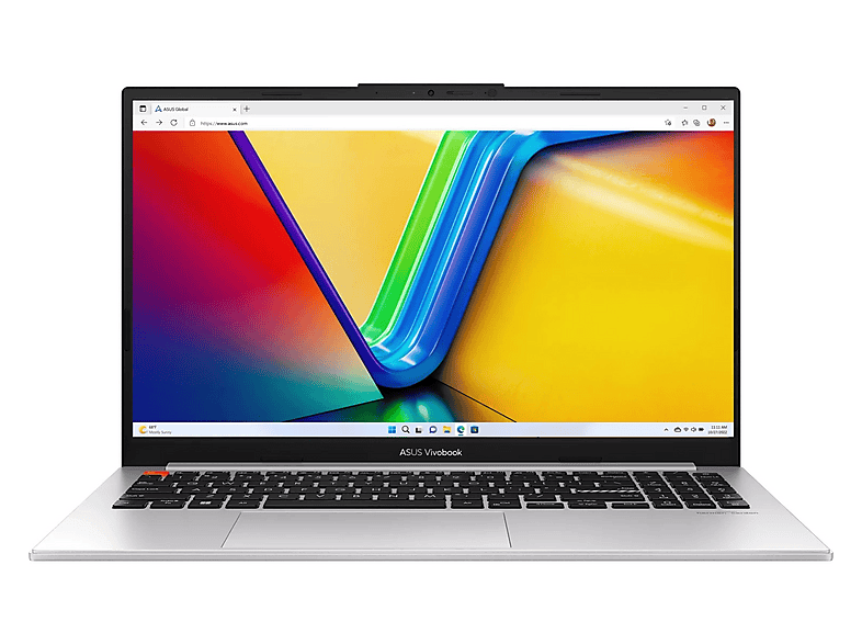 ASUS 15,6" | 13900 | Win 11 Pro, Notebook, mit 15,6 Zoll Display, Intel® Core™ i9,13900H Prozessor, 24 GB RAM, 1000 GB SSD, Intel® UHD Graphics, Cool Silver, Windows 11 Pro