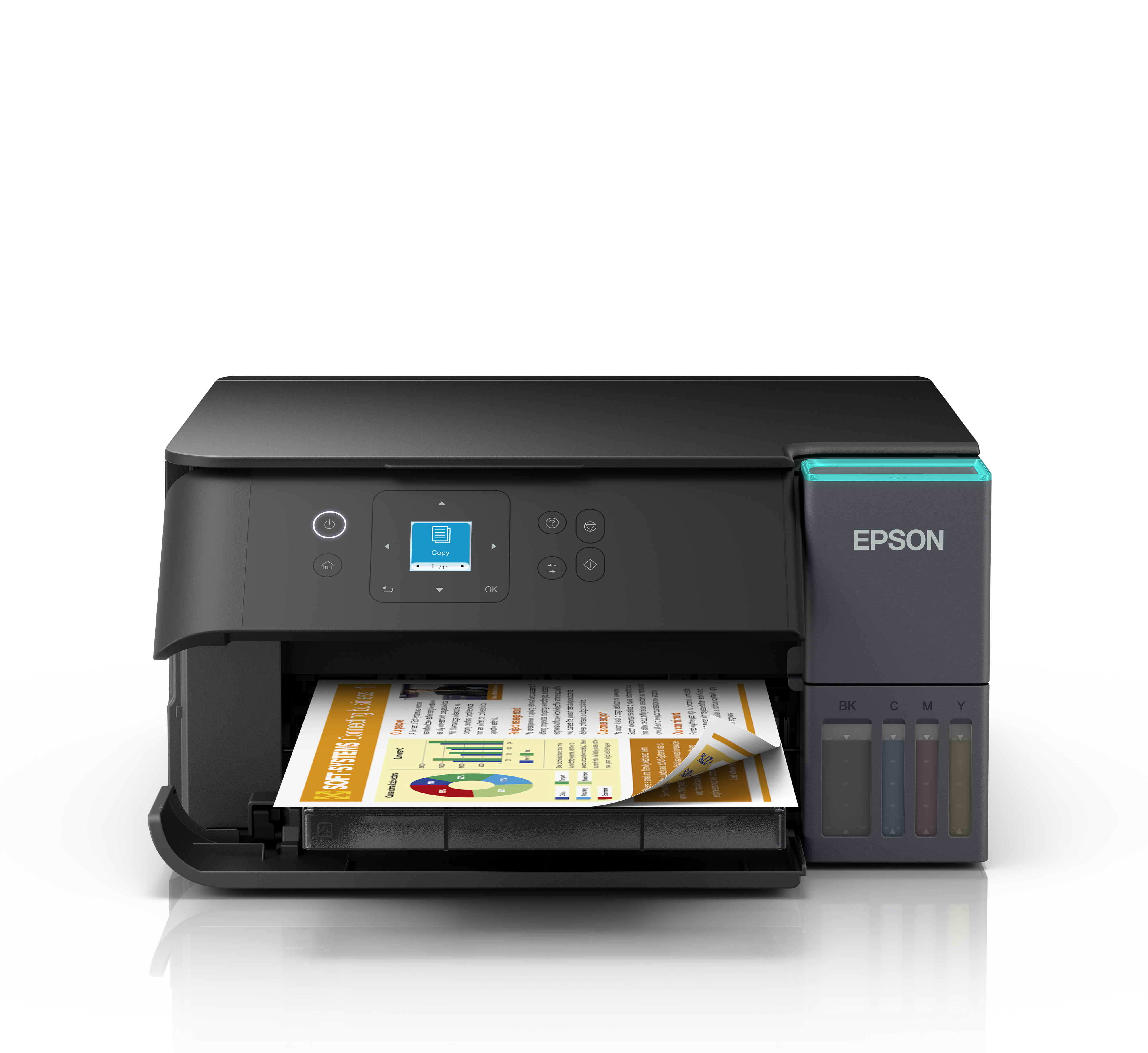 EPSON EcoTank L4360 Wi-Fi Tarayıcı + Fotokopi Renkli Çok Fonksiyonlu Tanklı Yazıcı