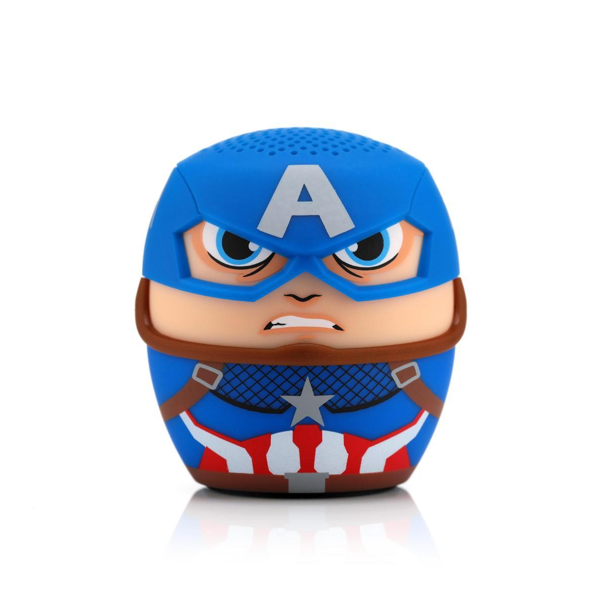 LEXIBOOK Marvel Captain America Figürlü Lisanslı Mini Bluetooth Hoparlör Mavi