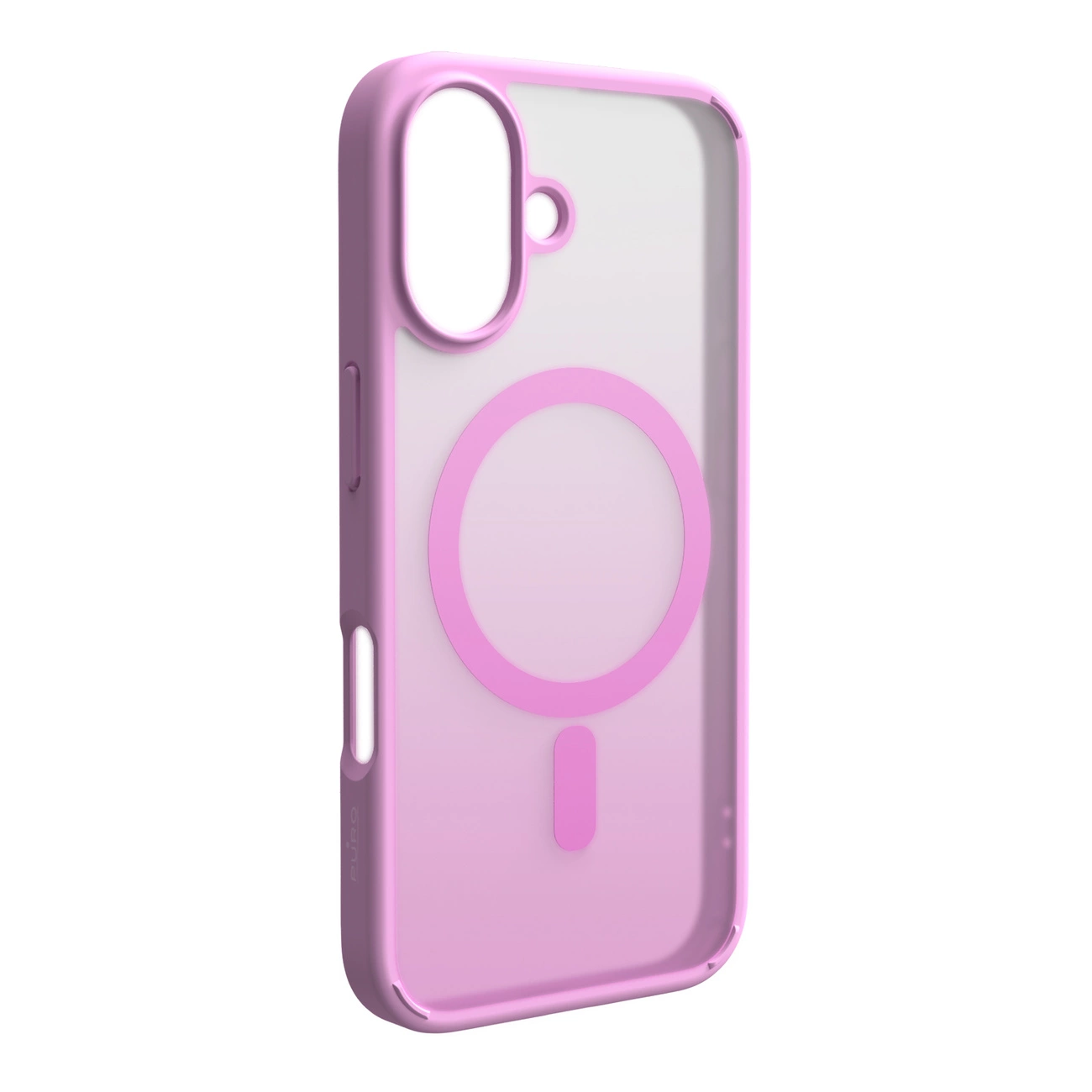 Custodia Per IPhone Con Cornice A Onde Ricce – Rosa Trasparente – Compatibile Con IPhone 12, 13, 14, XR, XS - 2