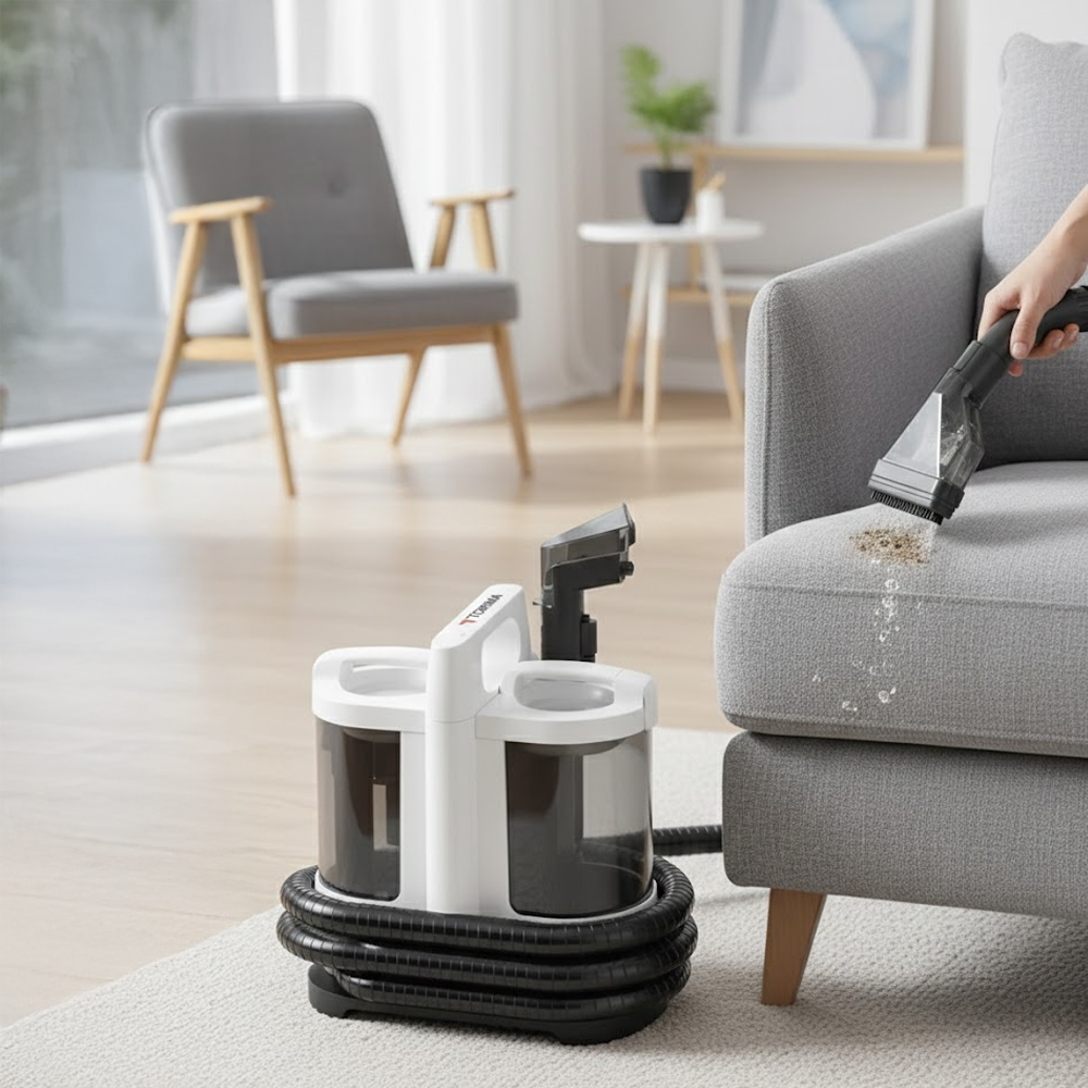 TORIMA V22B Halı ve Koltuk Yıkama Makinesi Beyaz Fiyat & Özellik