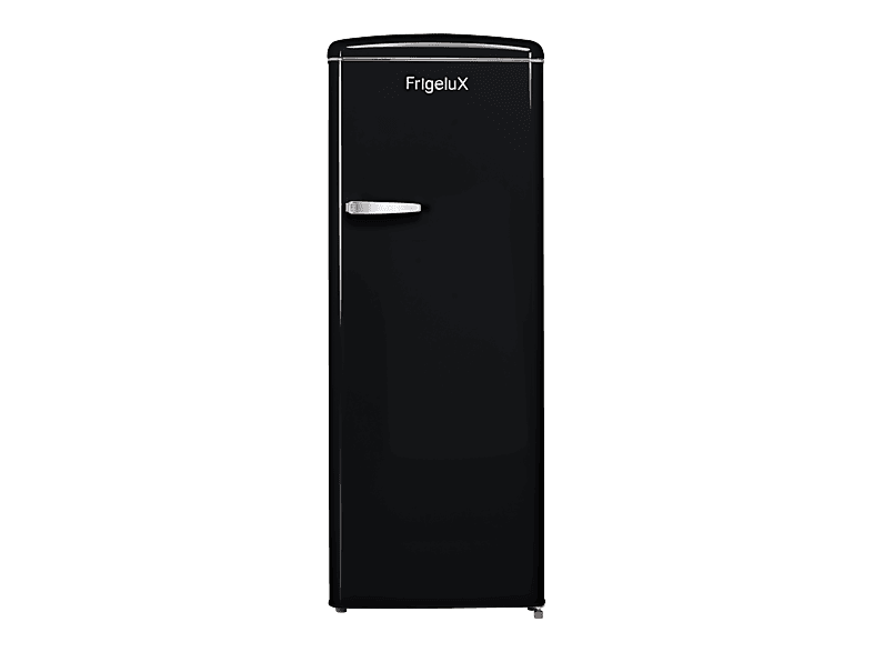FRIGELUX RF218RNA++ Retro Kühlschrank (E, 1440 mm hoch, black)