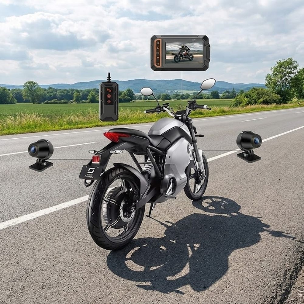 TORIMA M5F Ultra HD Wi-Fi Panaromik Motosiklet Gözetleme Aksiyon
