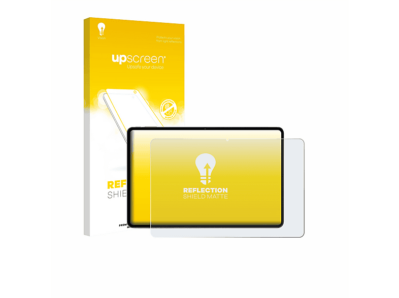 UPSCREEN entspiegelt matte Schutzfolie (für VALE V12X LTE-8128 12.6 ...