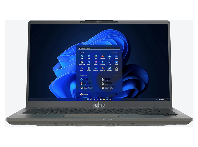 FUJITSU LifeBook U7411 | 14" |, Notebook, mit 14 Zoll Display, Intel® Core™ i5,i5-1135G7 Prozessor, 8 GB RAM, 256 GB SSD, Intel® Iris® Xᵉ, Silber, Windows 11