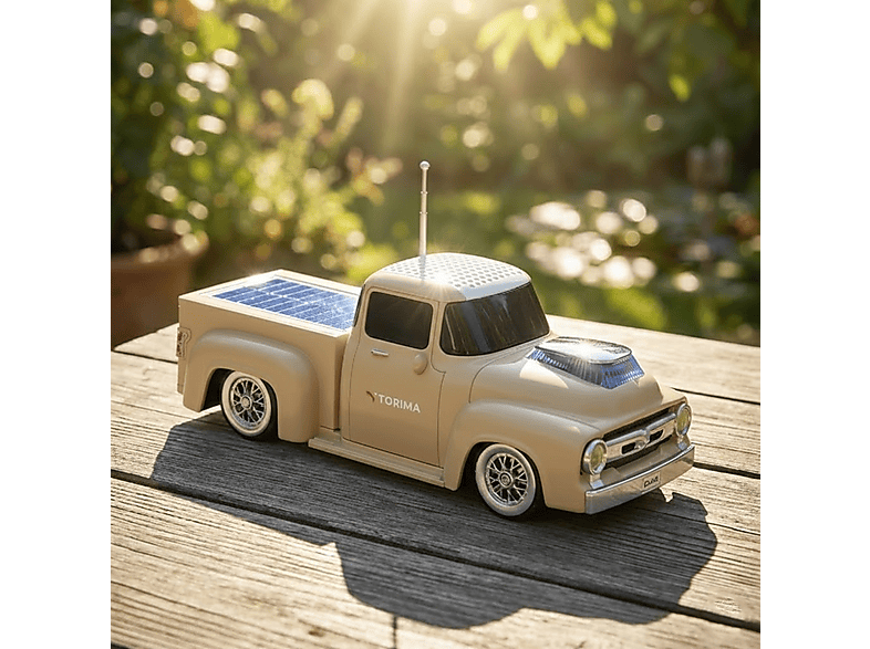 ヤマーみき/4 TORIMA D44 Kamyon FM-USB-TF Destekli Güneş Enerjili Speaker