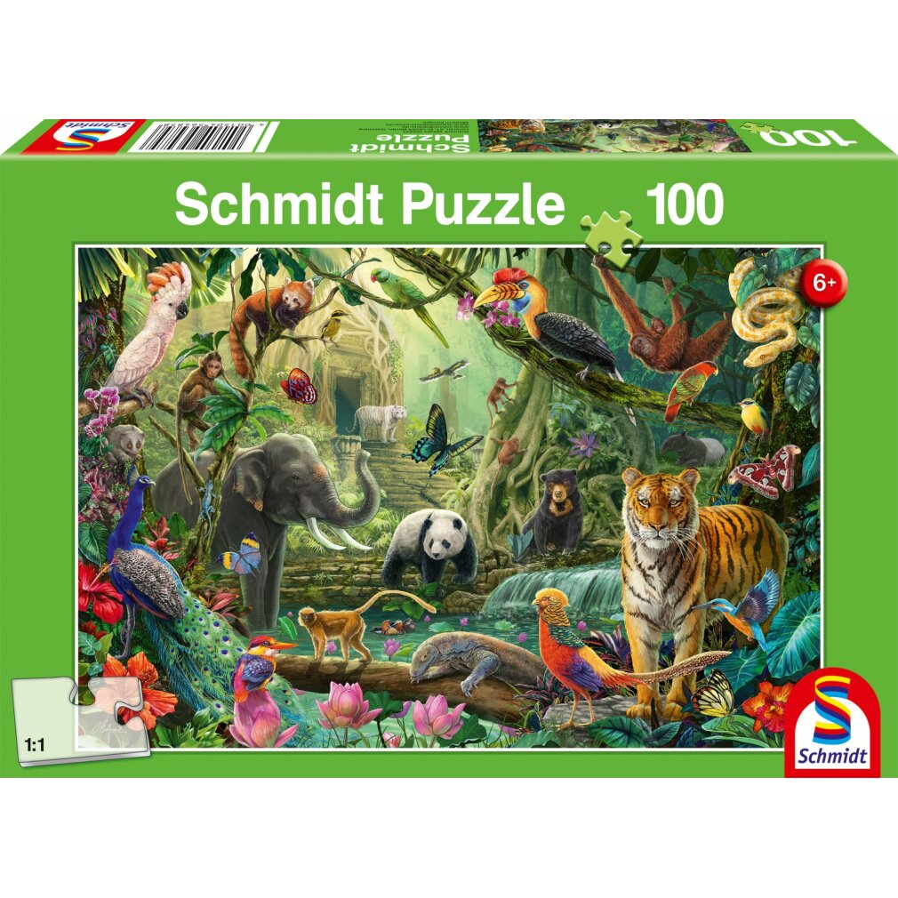 Ravensburger Puzzle Panther im blühenden Dschungel 3000 Teile