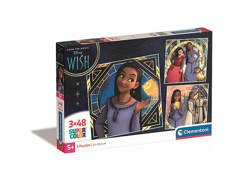 CLEMENTONI Supercolor Disney Wish Puzzle | SATURN