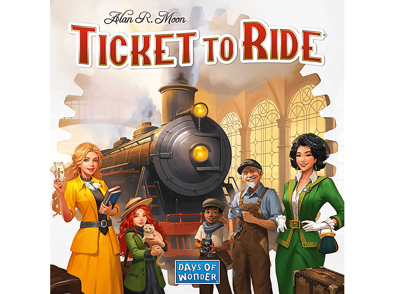 Ticket To Ride Ghost Train – Juego De Mesa Familiar Para 2-4 Jugadores, +6 Años, Versión Infantil De La Serie Ticket To Ride, En Español