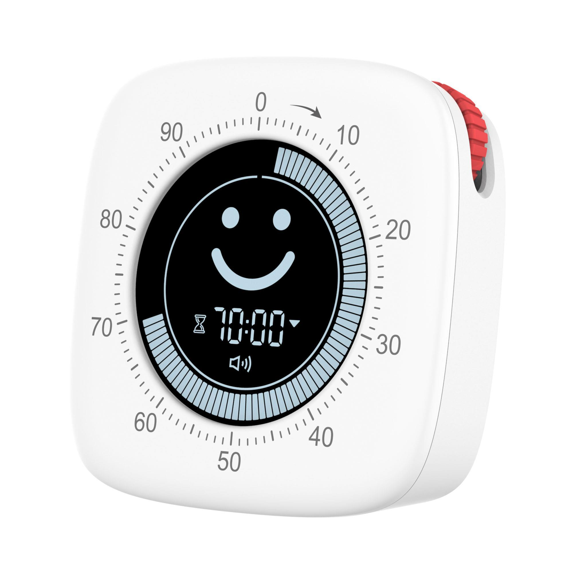 NPO NPT26XB Mutfak Ders Yemek için 99:59dk Analog Alarm Zamanlayıcı Pomodoro Öğrenci Motivasyon Saati