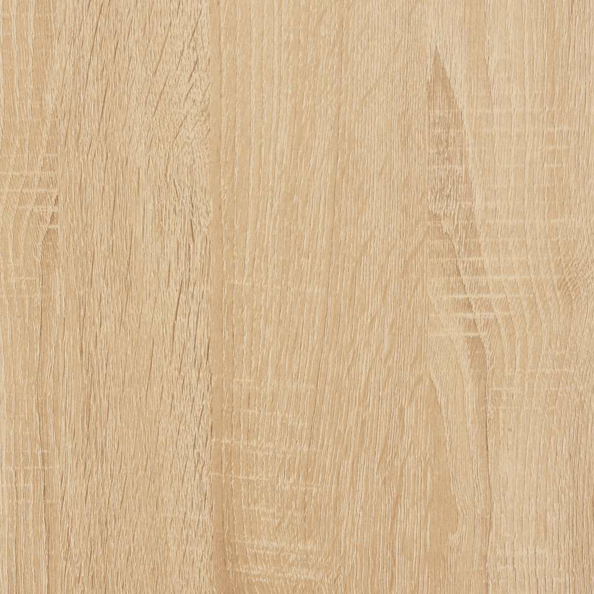 Nahaufnahme von hellbraunem Holzmaser. Vertikale Linien und unterschiedliche Farbtöne erzeugen ein strukturiertes Aussehen.
