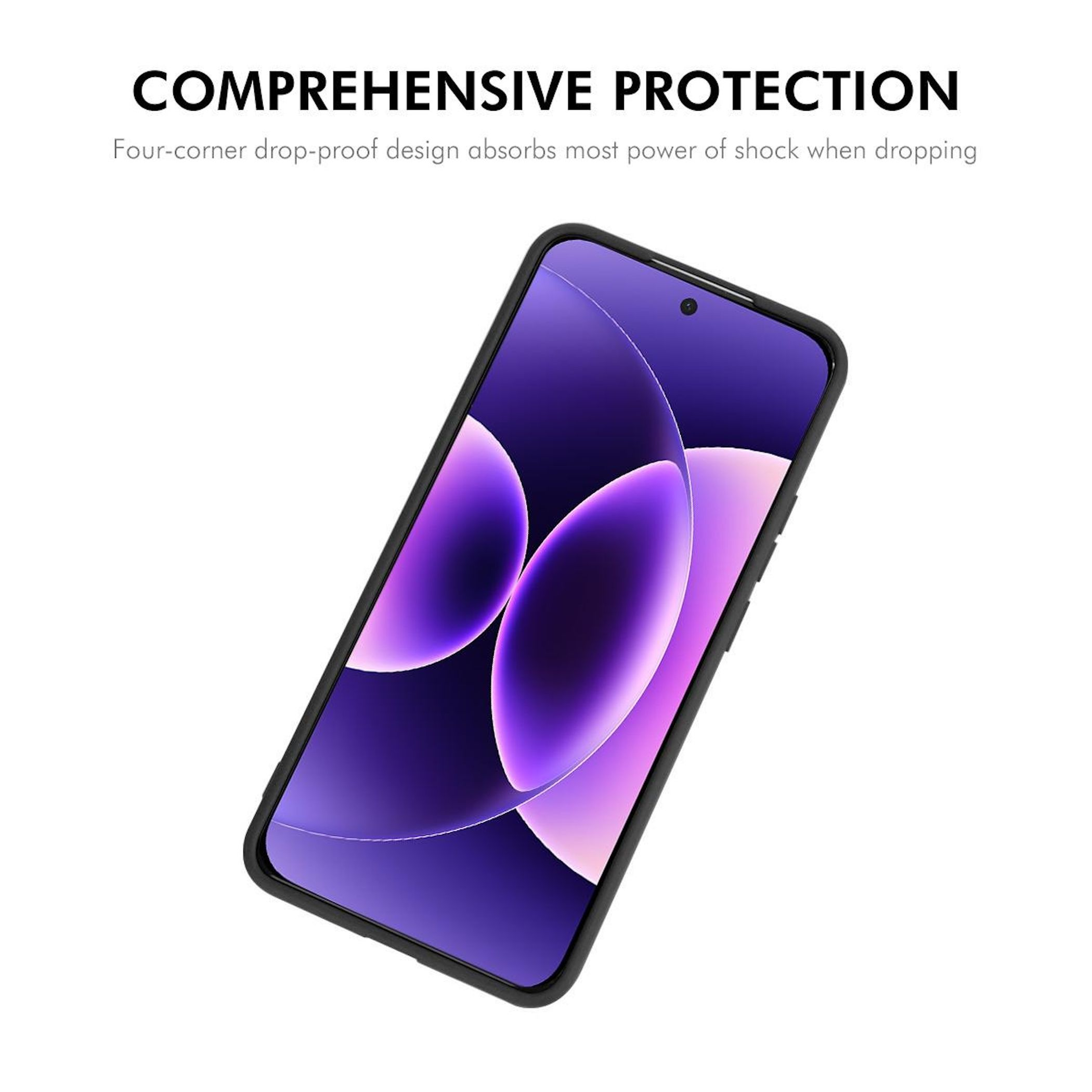 Handyhülle für Xiaomi POCO F8 Ultra Bizon Case Cover Etui Semitransparent/beige