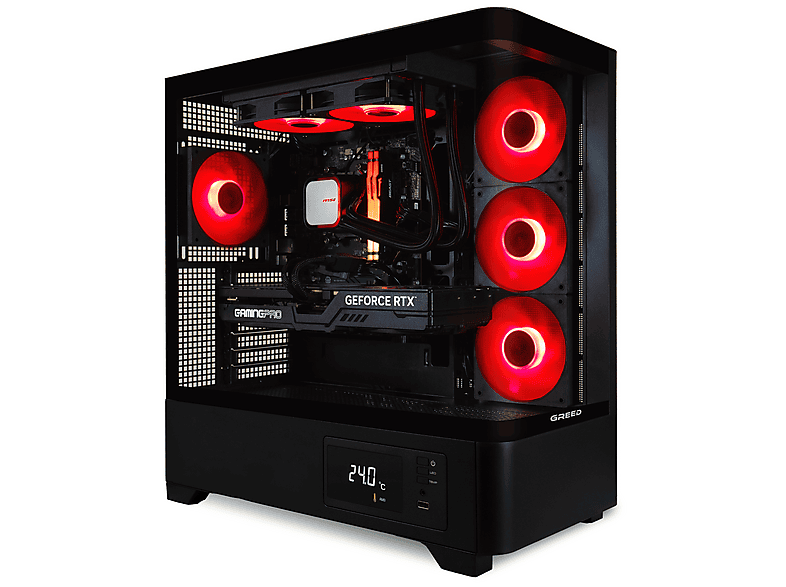 GREED MKM - 5070Ti Edition, Gaming PC Ryzen™ 5 7500F Prozessor, 32 GB RAM, 1 TB SSD, NVIDIA GeForce RTX™ 5070 Ti 16 GB, Windows 11 Pro
