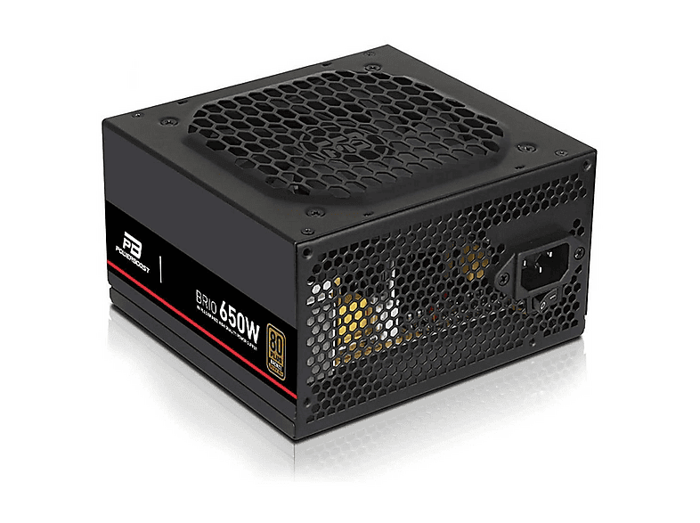 POWERBOOST BST-ATX650BEU 650W 80+ USB 12CM Fanlı 650 W Güç Kaynağı Siyah