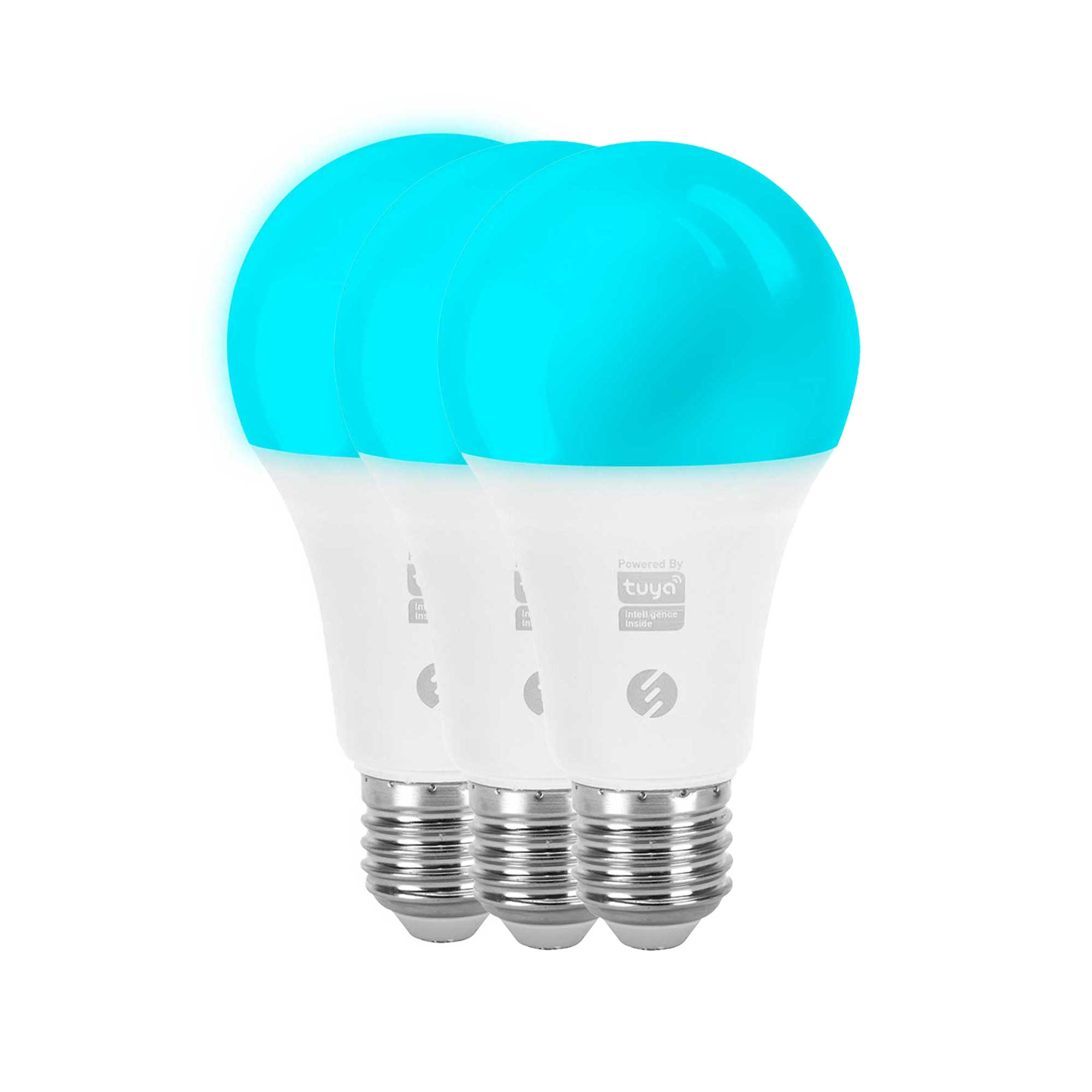 S-LINK Swapp SL-RGB12-3  RGB 12W 50Hz 1000lm Wifi TUYA Destekli 3 Adet Akıllı Ampul