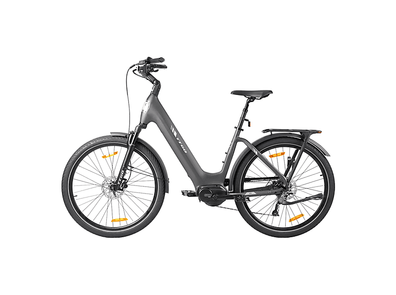 TTGO Z5 Citybike (Laufradgröße: 27,5 Zoll, Unisex-Rad, Grau)