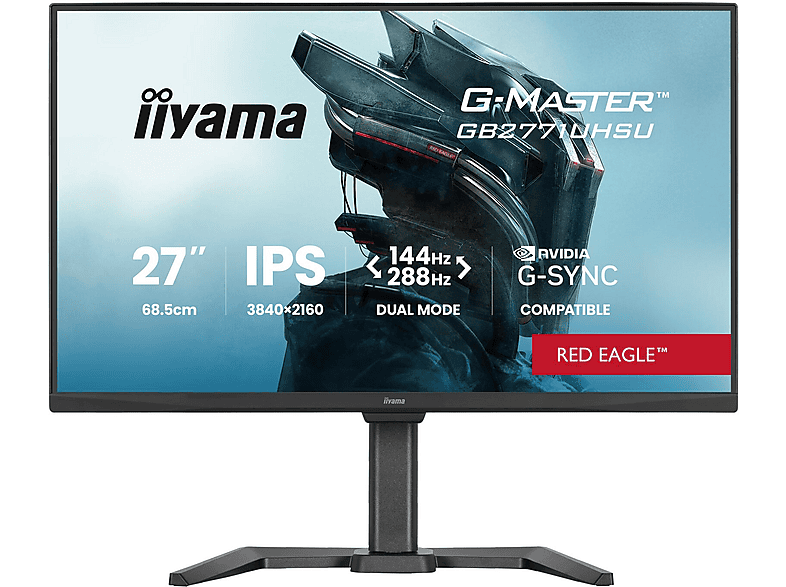 IIYAMA GB2771UHSU 27 Zoll UHD 4K Monitore (0,8 ms Reaktionszeit  )