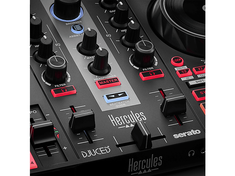 Controladora DJ | 4780940 HERCULES, Negro | MediaMarkt