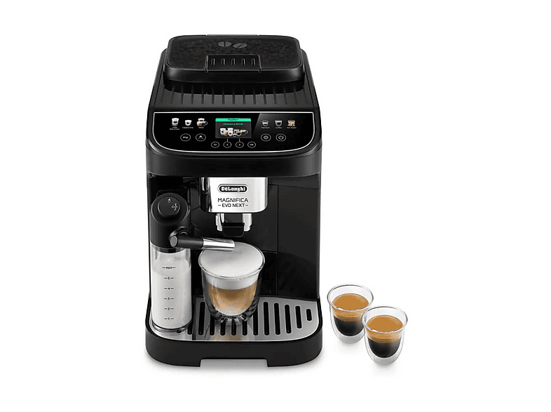 DELONGHI Magnifica Evo Next Espressomaschine Schwarz