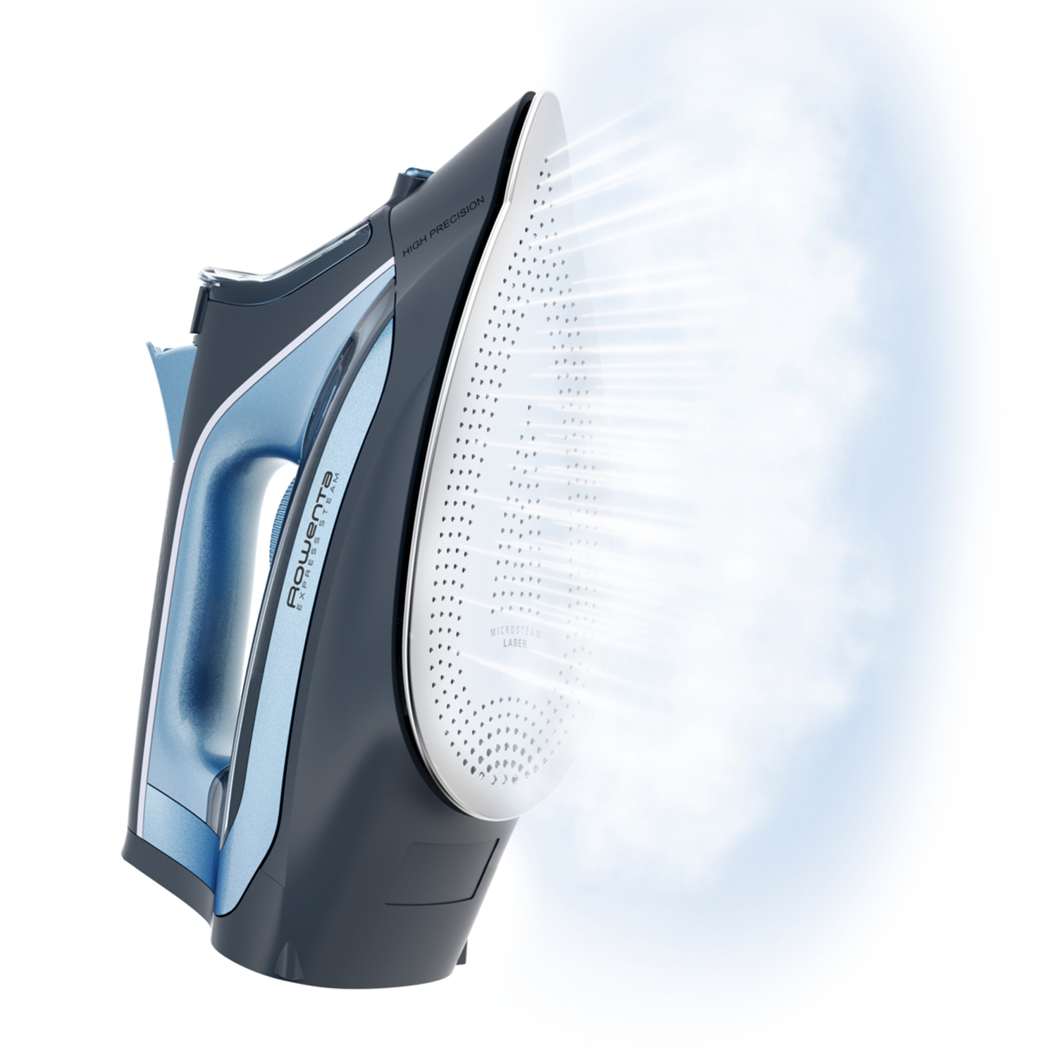 Fer à Repasser Vapeur Rowenta Rowe DW4308 - 2500 W, Fonction Express Steam, Couleur Blanc/bleu