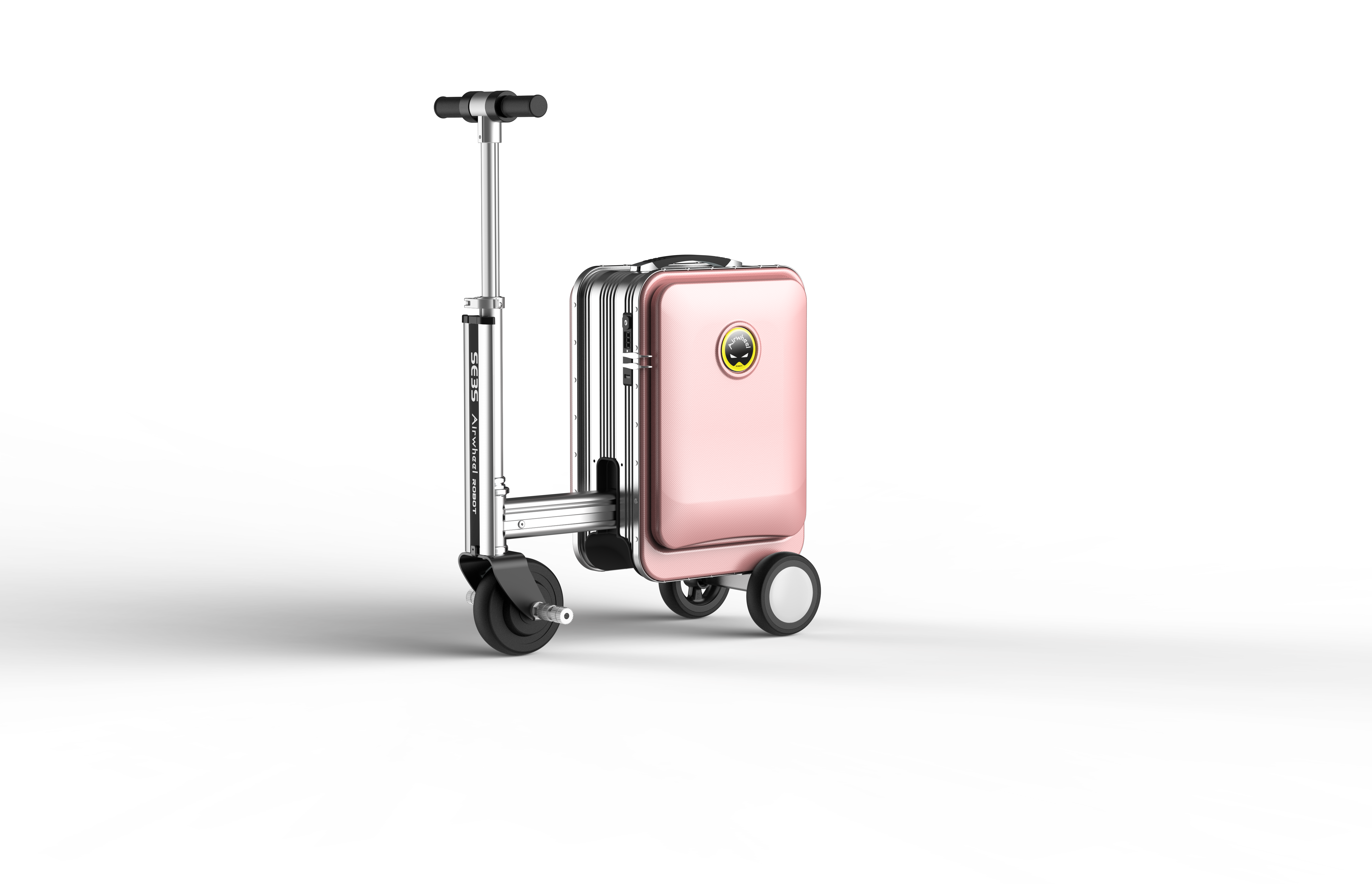 AIRWHEEL SE3S Elektrikli Binilebilir ABS Scooter Valiz Pembe