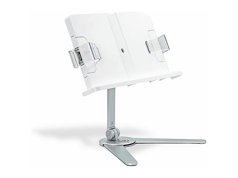 NPO NPO STD007 Okuma Açısı Ayarlı Koruma Kıskkaçlı Alüminyum&ABS Kitap/Tablet/Dergi Standı Modern Rahle Gri