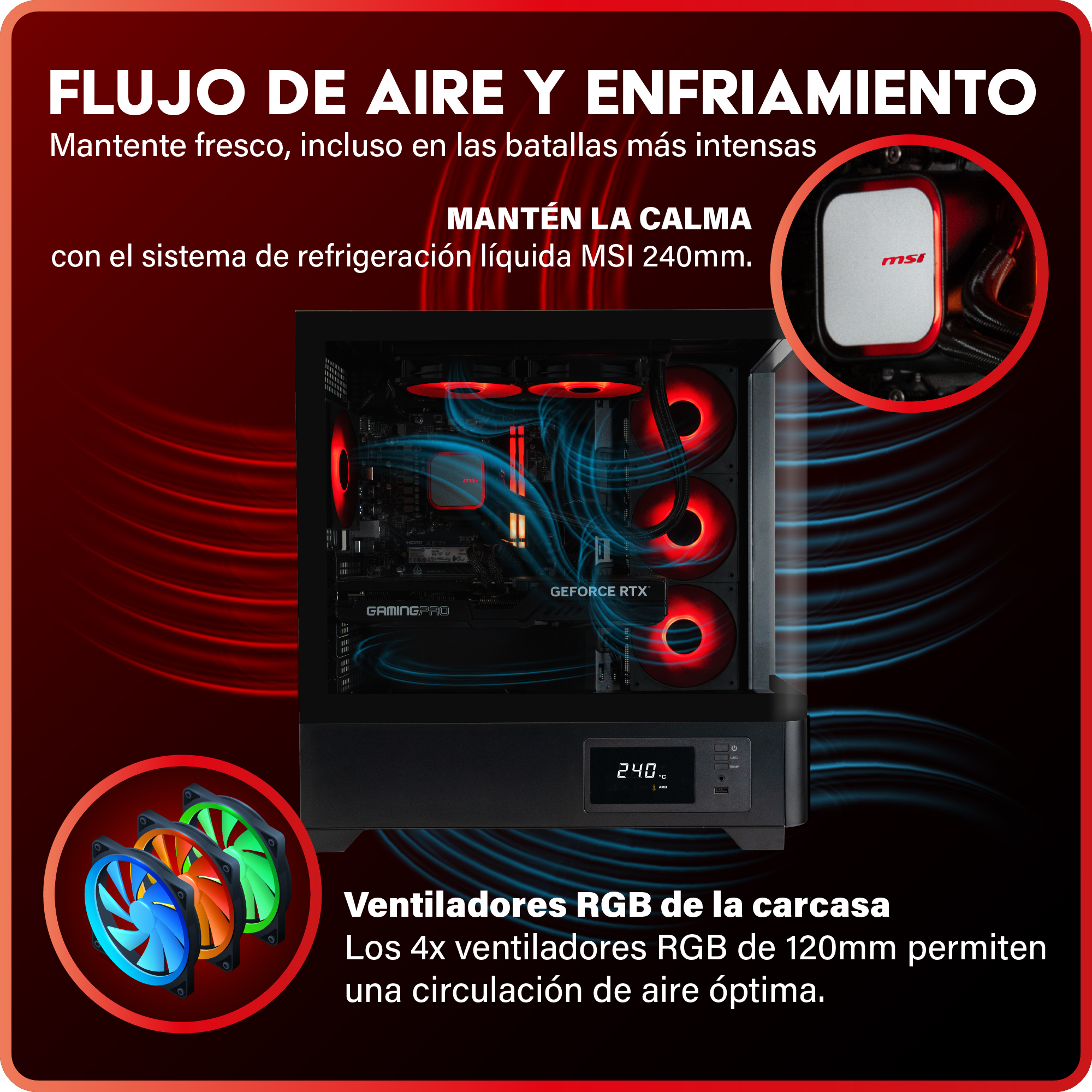 PC Gaming | GREED MKM - 5070Ti Edición, AMD Ryzen 5, 32 GB RAM, 1
