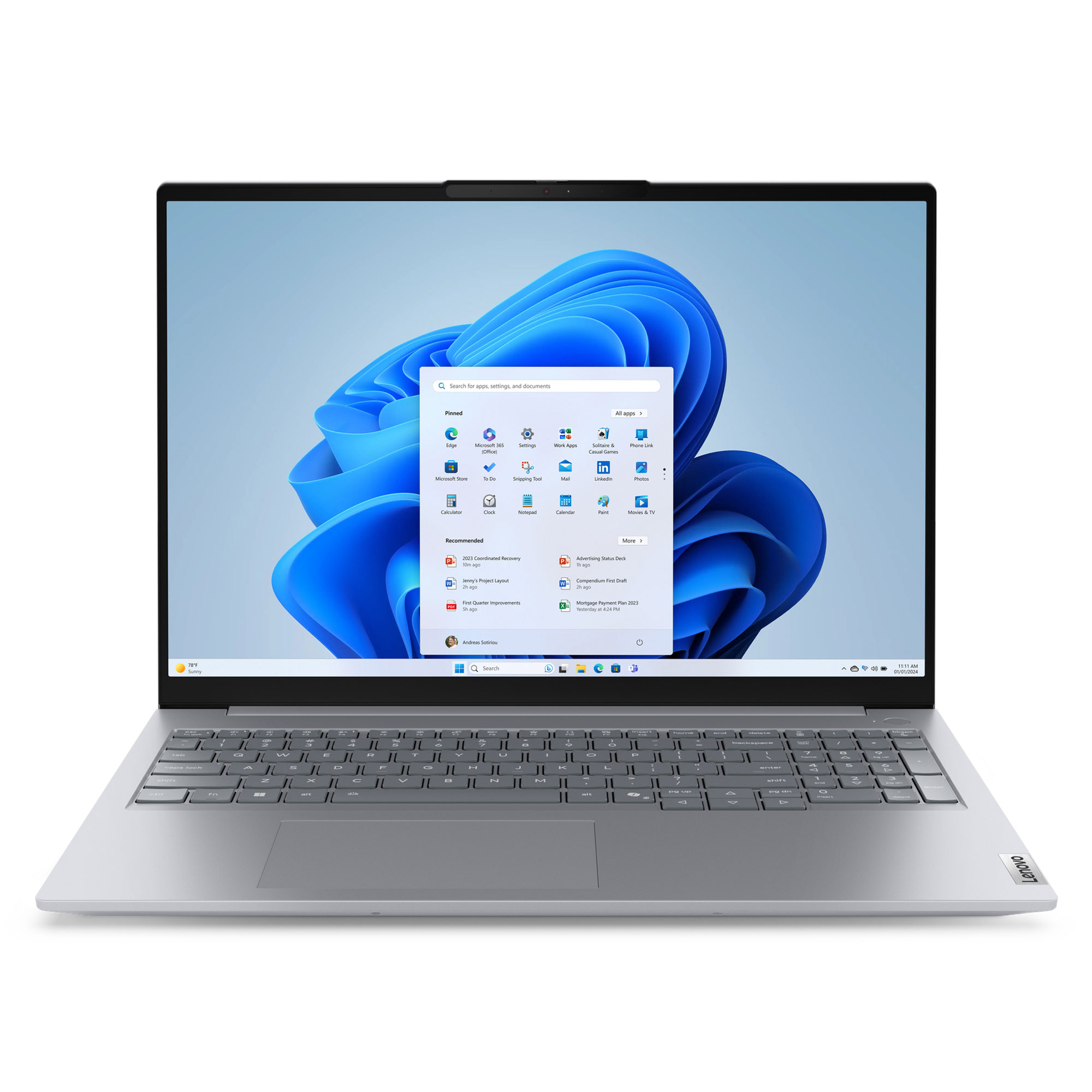LENOVO ThinkBook 16 21SK007VTX028 WUXGA Intel® Ultra5 225U 64 GB RAM 1 TB SSD 16 inç Windows 11 Pro Laptop Gri