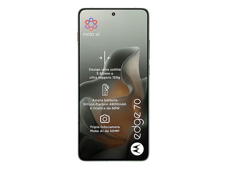 MOTOROLA EDGE 70 512GB LILY PAD 512 GB PANTONE® Lily Pad Dual SIM