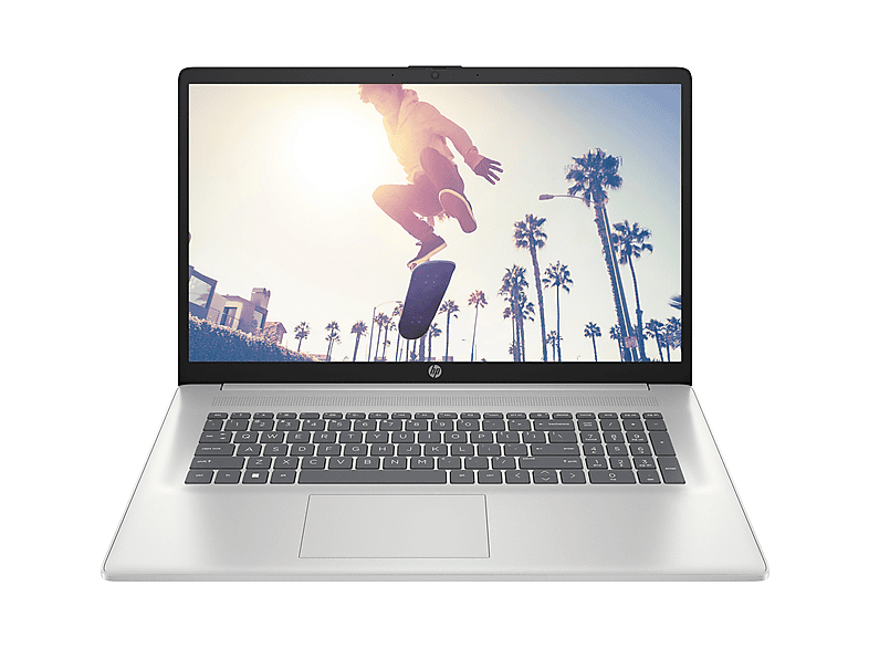 HP 17 FHD | Ryzen 7 4.5 GHz | Office 2024, Notebook mit 17,3 Zoll